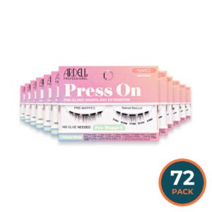 Ardell Press On Pre-Mapped Naked Natural - 72 Pack