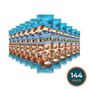 Blue Diamond Almonds Salt & Vinegar, 1.5 oz - 144 Pack