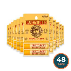Burt’s Bees Beeswax Lip Balm, 0.15oz - 2ct - 48 Pack