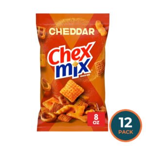 Chex Mix Cheddar Savory Snack Mix - 8oz - 12 Pack