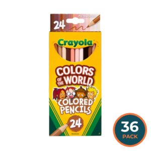 Crayola Colors of the World Colored Pencils - 24ct - 36 Packs