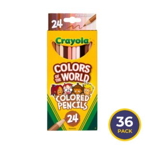 Crayola Colors of the World Colored Pencils - 24ct - 36 Packs