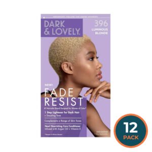 Dark & Lovely Hair Color, #396 Luminous Blonde - 12 Pack