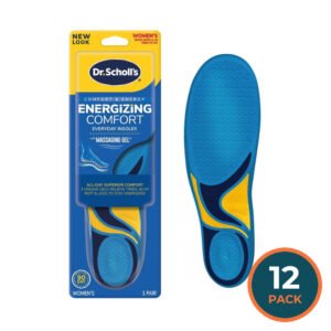 Dr. Scholl’s Energizing Comfort with Massaging Gel Insoles for Women 6 to 10 - 12 Pack