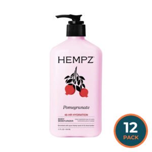 Hempz Pomegranate Herbal Body Moisturizer - 17oz - 12 Pack