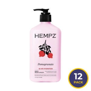 Hempz Pomegranate Herbal Body Moisturizer - 17oz - 12 Pack