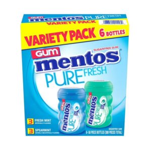 Mentos Pure Fresh Sugar-Free Gum, 50pc - 6pk