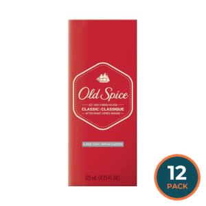Old Spice Classic After Shave Lotion 4.25 oz Bottles - 12 Pack