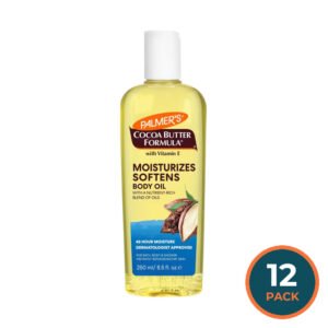 Palmer’s Cocoa Butter Formula Moisturizing Body Oil with Vitamin E, 8.5 oz - 12 Pack