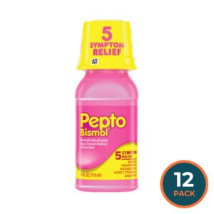 Pepto-Bismol Original Liquid Digestive Relief, 4 fl oz - 12 Pack