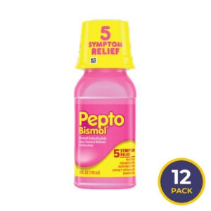 Pepto-Bismol Original Liquid Digestive Relief, 4 fl oz - 12 Pack