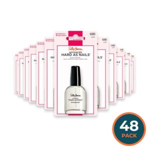 Sally Hansen Advanced Hard As Nails Nail Strengthener Clear Treatment - 0.45 oz - 48 Pack
