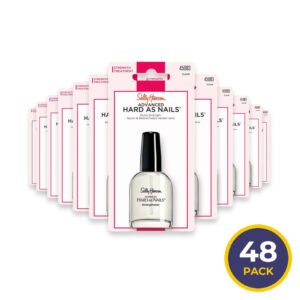 Sally Hansen Advanced Hard As Nails Nail Strengthener Clear Treatment - 0.45 oz - 48 Pack