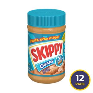 Skippy Creamy Peanut Butter - 16.3oz - 12 Pack