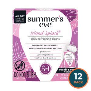 Summer’s Eve Island Splash Feminine Cleansing Cloths - 12 Ct - 12 Pack