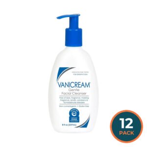 Vanicream Gentle Face Cleanser for Daily Facial Use, 8 oz - 12 Pack