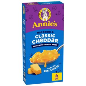 Annie's Classic Cheddar Macaroni and Cheese, 6 oz - 12 Pack