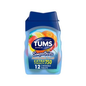 TUMS Smoothies Assorted Fruit - 12Ct - 72 Pack