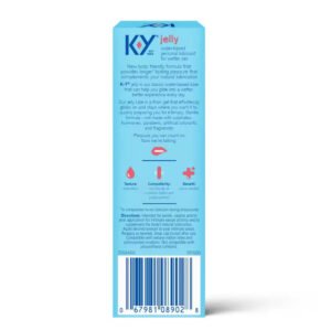 K-Y Jelly Water-Based Lubricant, 2 oz - 72 Pack
