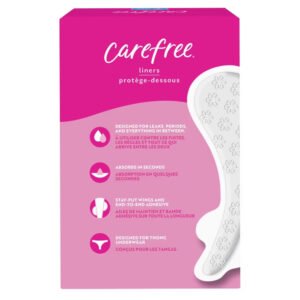 Carefree Unwrapped Unscented Panty Liners - 49 Ct - 12 Pack