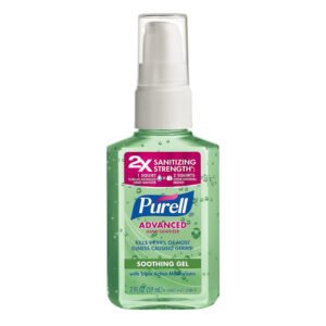 Purell Aloe Hand Sanitizer Gel Pump Bottle - 2 oz - 24 Pack