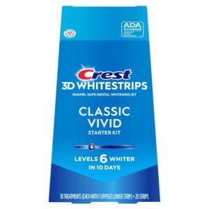 Crest 3D Whitestrips Vivid White Classic - 10 Ct - 8 Pack