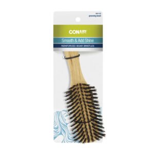 Conair Men’s Club Hair Brush with Boar Bristles and Nylon Tufts - 24 Pack