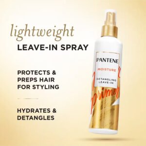 Pantene Pro-V Moisturizing Leave-In Conditioner Detangler Mist 8.5 oz - 12 Pack