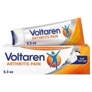 Voltaren Topical Gel 1 Percent Diclofenac Sodium 150 g Tube with Flip Top Cap - 24 Pack