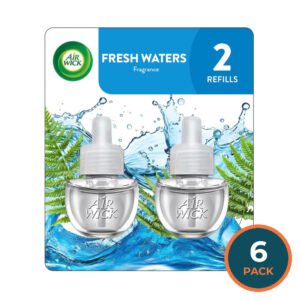 Air Wick Scented Oil Refill Twin Pack Fresh Waters - 6 Pack