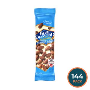 Blue Diamond Roasted Salted Almonds 1.5 oz - 144 Pack