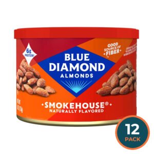 Blue Diamond Smokehouse Seasoned Almonds - 6 oz - 12 Pack