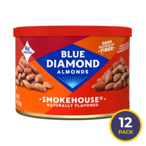 Blue Diamond Smokehouse Seasoned Almonds - 6 oz - 12 Pack