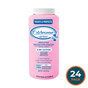 Caldesene 3-in-1 Medicated Protective Body Powder - 5 oz - 24 Pack