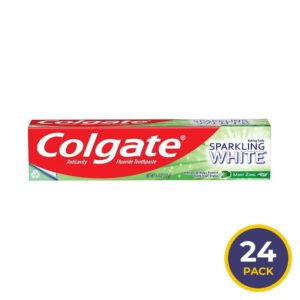Colgate Sparkling White Mint Toothpaste - 4 oz - 24 Pack