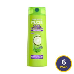 Garnier Fructis Curl Nourish Sulfate Free Shampoo 12.5 oz - 6 Pack
