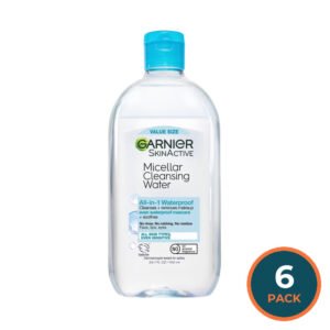 Garnier SkinActive Micellar Waterproof - 23.7 oz - 6 Pack