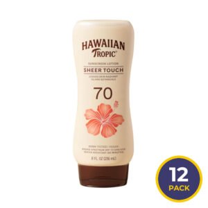 Hawaiian Tropic Sheer Touch SPF 70 Lotion - 12 Pack