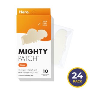 Hero Cosmetics Mighty Patch Nose Hydrocolloid Patches - 10 Ct - 24 Pack
