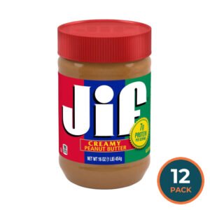 Jif Creamy Peanut Butter - 16 oz - 12 Pack