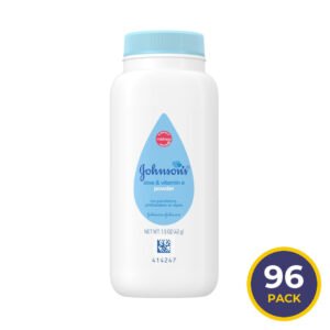 Johnson’s Baby Powder Aloe & Vitamin E - 1.5 oz - 96 Pack