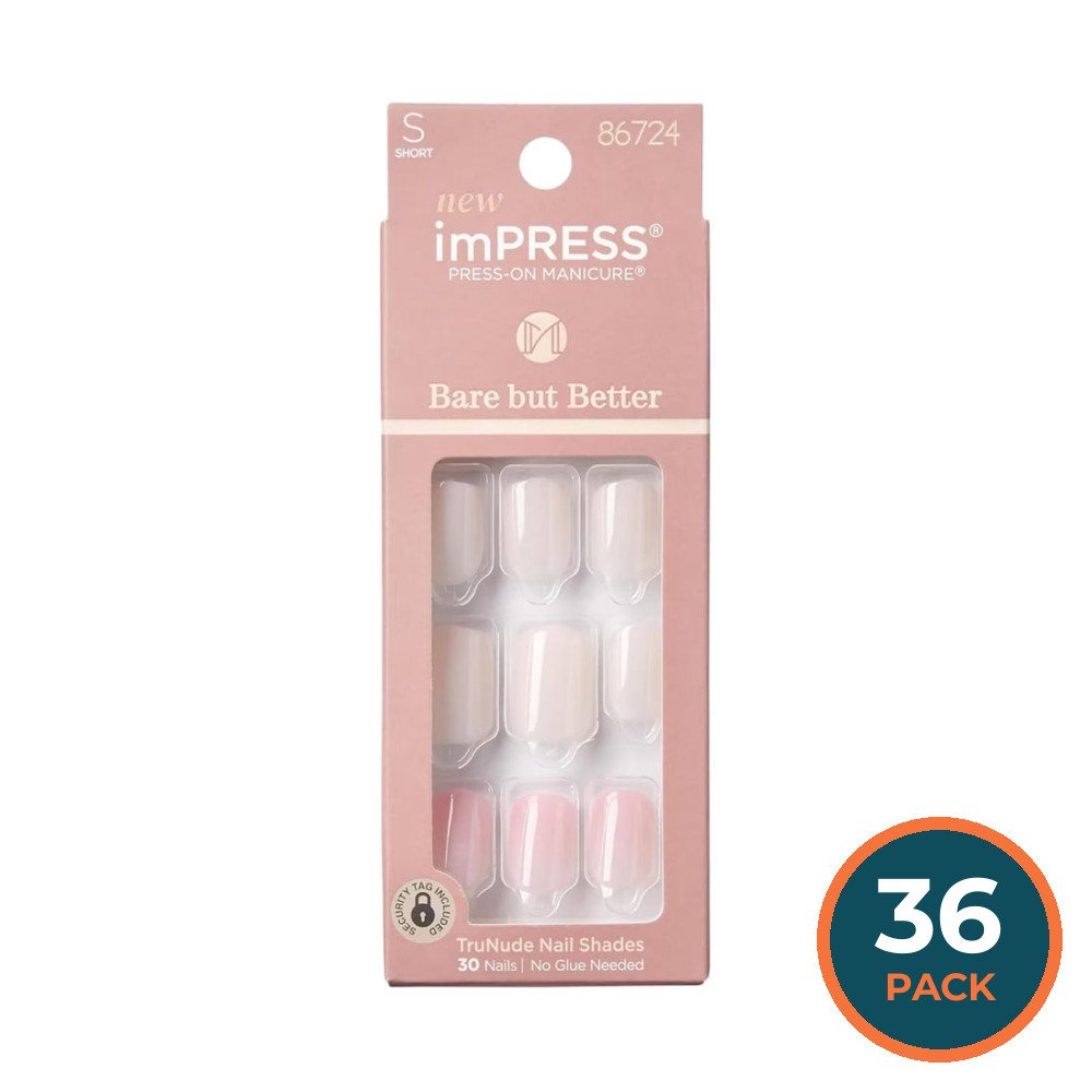 KISS imPRESS Press-On Nails So-So - 36 Pack