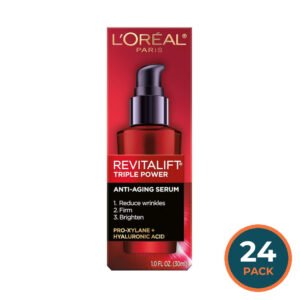 L'Oréal Paris Revitalift Triple Power Face Serum 1 oz - 24 Pack