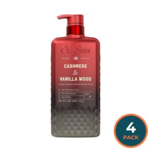 Old Spice Cashmere Pumpkin Body Wash - 20 oz - 4 Pack