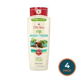Old Spice Fiji Body Wash - 18 oz - 4 Pack