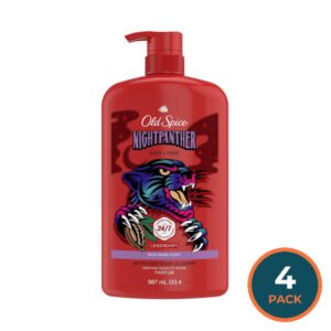 Old Spice NightPanther Body Wash - 33.4 oz - 4 Pack