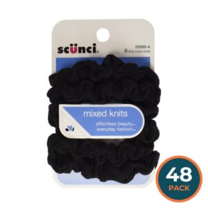Scünci Twister Mini Therm Hair Clips 6 Count - 48 Pack