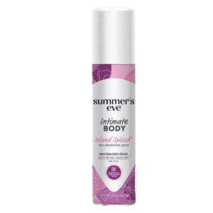 Summer’s Eve Island Splash Daily Intimate Deodorant Spray, 2 oz - 24 Pack
