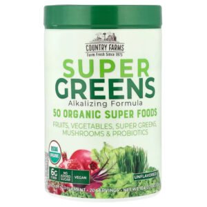 Country Farms Super Greens Powder Drink Mix 10.6 oz - 12 Pack
