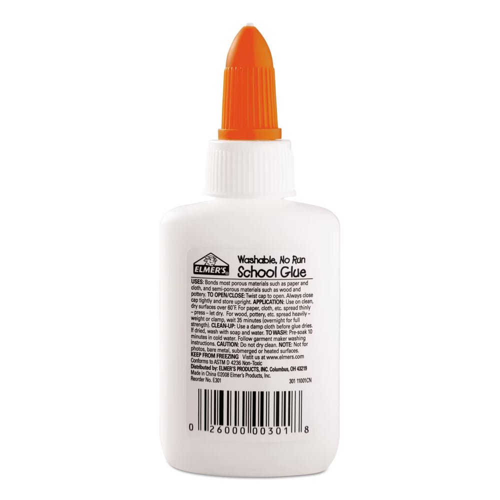 Elmer’s School Glue E-301 - 1.25 oz - 48 Pack